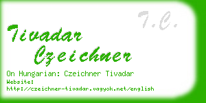 tivadar czeichner business card